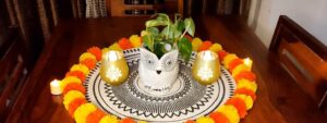dining table decoration ideas for diwali