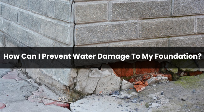 Foundation waterproofing