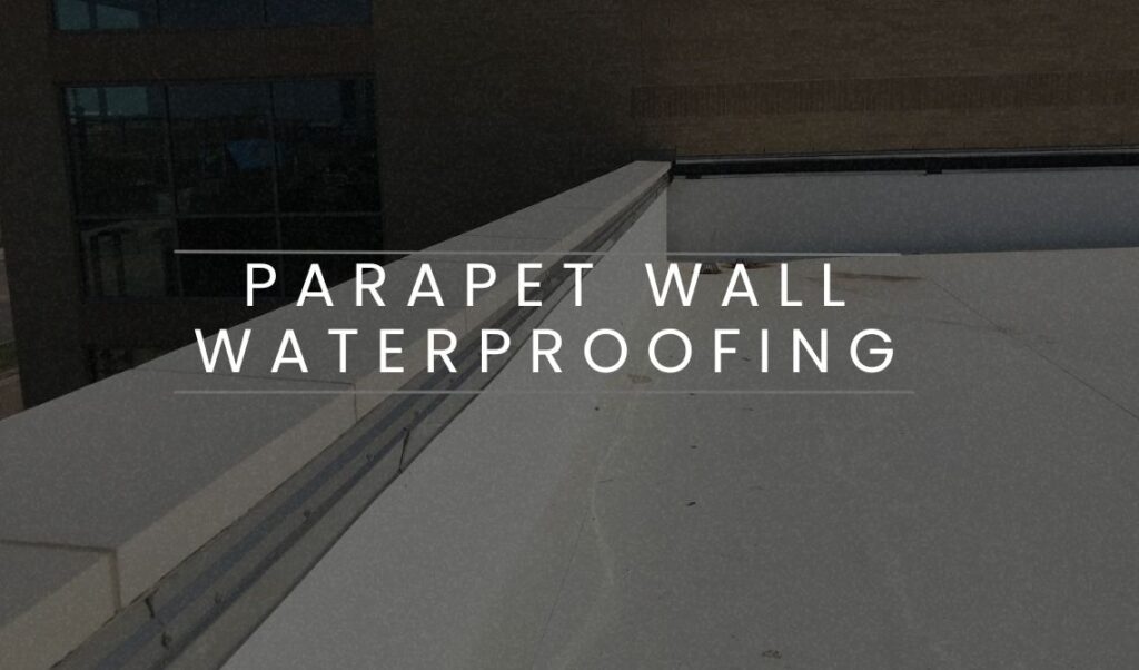 water leaking from wall