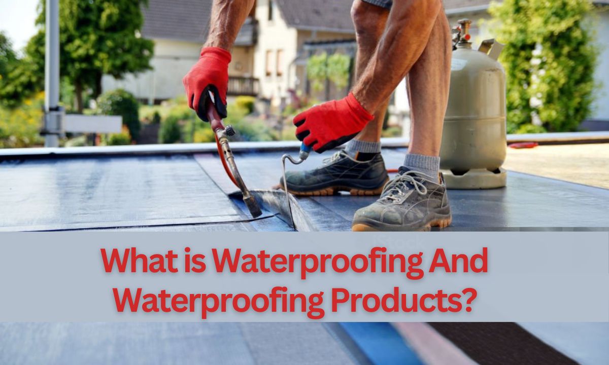 Flat Roof installation with Propane Blowtorch is a Waterproofing Product